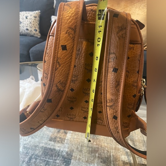 MCM Stark 32 Visetos Backpack - Picture 5 of 14